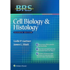 BRS Cell Biology and Histology Edition 7 by Leslie P. Gartner, James L. Hiatt (white paper book)
