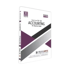 Accounting O Level Revision Notes by Nauman Malik - Read and Write Publications