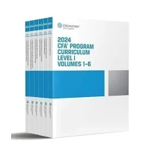 CFA Institute Curriculum Level 1 2024 6 Volume Set by Wiley