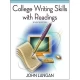 College Writing Skills with Readings 7 Edition By John Langan (white paper book)