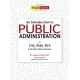 An Introduction to PUBLIC ADMINISTRATION by Jahangir World Times