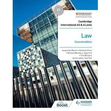 Cambridge International AS and A Level Law Second Edition by Hodder Education (Colored)