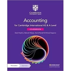 Cambridge International AS & A Level Accounting Coursebook 3rd Edition (black n white)