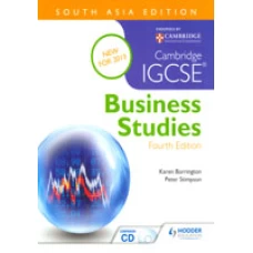 CAMBRIDGE IGCSE® BUSINESS STUDIES, 4e (WITH CD) (pb) 2013