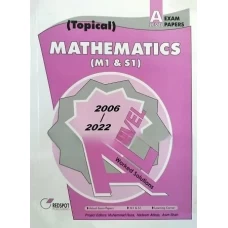 A Level Topical Mathematics M1 S1 2023 edition by Redspot