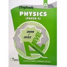 Redspot A Level Physics Paper 4 Topical 2023 edition 
