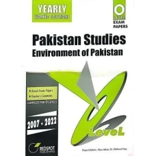 Redspot O Level Pakistan Studies Environment of Pakistan Yearly 2023 Edition