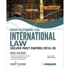 CSS INTERNATIONAL LAW Solved Past Papers - Dogar Brothers