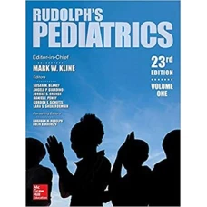 RUDOLPH'S PEDIATRICS, 2 VOLS SET 23rd ediiton 2019 by MARK W. KLINE - (Original)