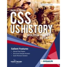 CSS US History Solved Papers 2016-2020 - Dogar Brothers