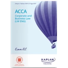 Kaplan ACCA F4 Corporate and Business Law Exam Kit 2024