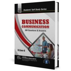 Business Communication -Q&A (4S Petiwala) B.Com-II - Petiwala Book Depot
