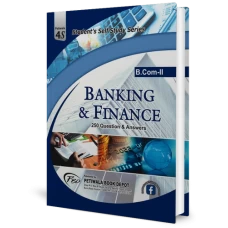 Banking & Finance – Q&A (4S Petiwala) B.Com.-II - Petiwala Book Depot
