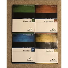 CPA Exam Review 2017 Study Guide Set by Becker