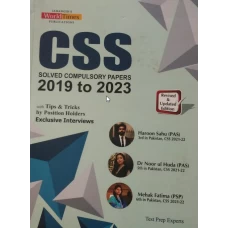 CSS Solved Compulsory Papers 2019 to 2023 with Tips and Tricks by Jahangir World Times
