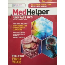 MedHelper 1st Year 2nd Edition by Dr Shaista Malik - Nishtar Publications
