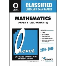 Redspot O Level Classified Mathematics P1 Unsolved Topical Exam Papers