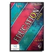 Education Notes by Iqra Publisher – BA part 2