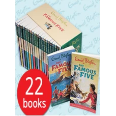 Famous Five Set of 20 Books by Enid Blyton
