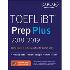 Kaplan TOEFL iBT Premier 2018 2019 with 4 Practice Tests (Original)