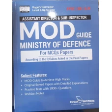 Assistant Director (MOD) Guide for MCQs Paper - Dogar Brothers