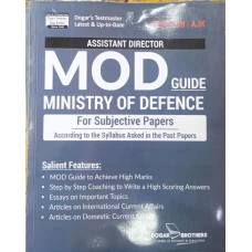 Assistant Director (MOD) Guide for subjective paper - Dogar Brothers
