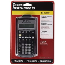 Texas Instruments BA II Plus Financial Calculator
